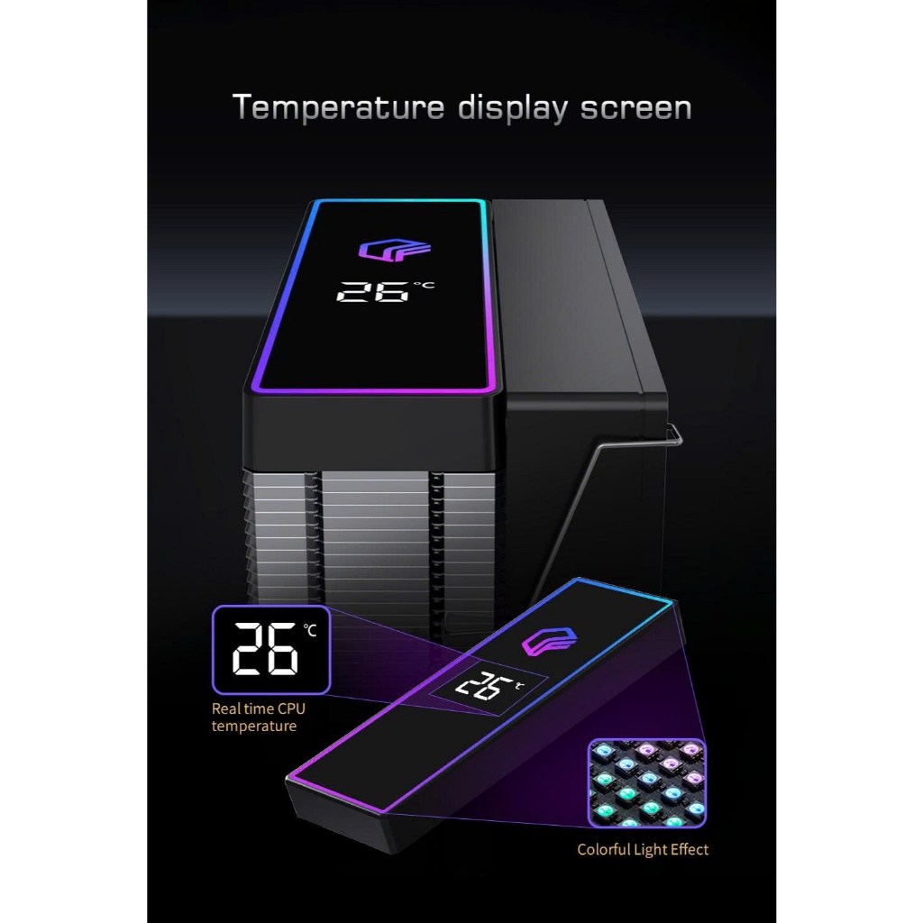 Tản khí LOVINGCOOLER AP400 Hiển Thị Đo Nhiệt Độ [BẢO HÀNH 1 ĐỔI 1]