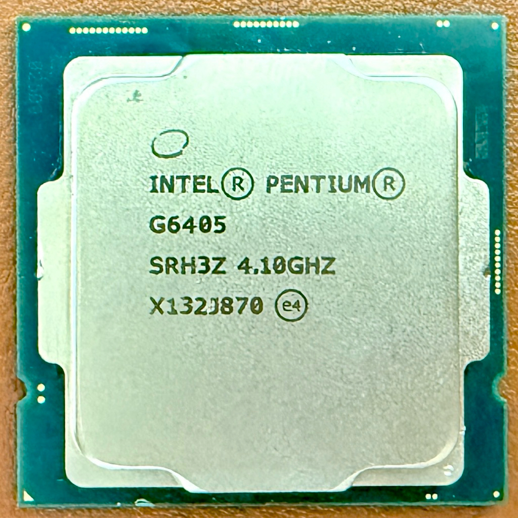 CPU Intel Pentium Gold G6405/G6400/Celeron G5905 Hàng 2N tháo máy Korea không hộp bảo hành 3 tháng.