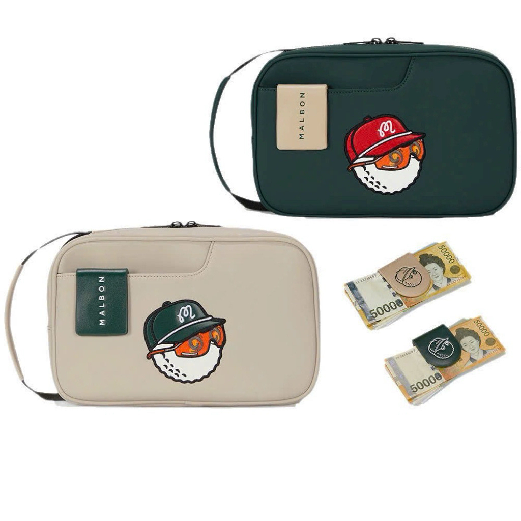 Túi Cầm Tay Golf Malon|Túi Golf Cầm Tay Chất Liệu Vải Dù| Túi Đựng Bóng Golf