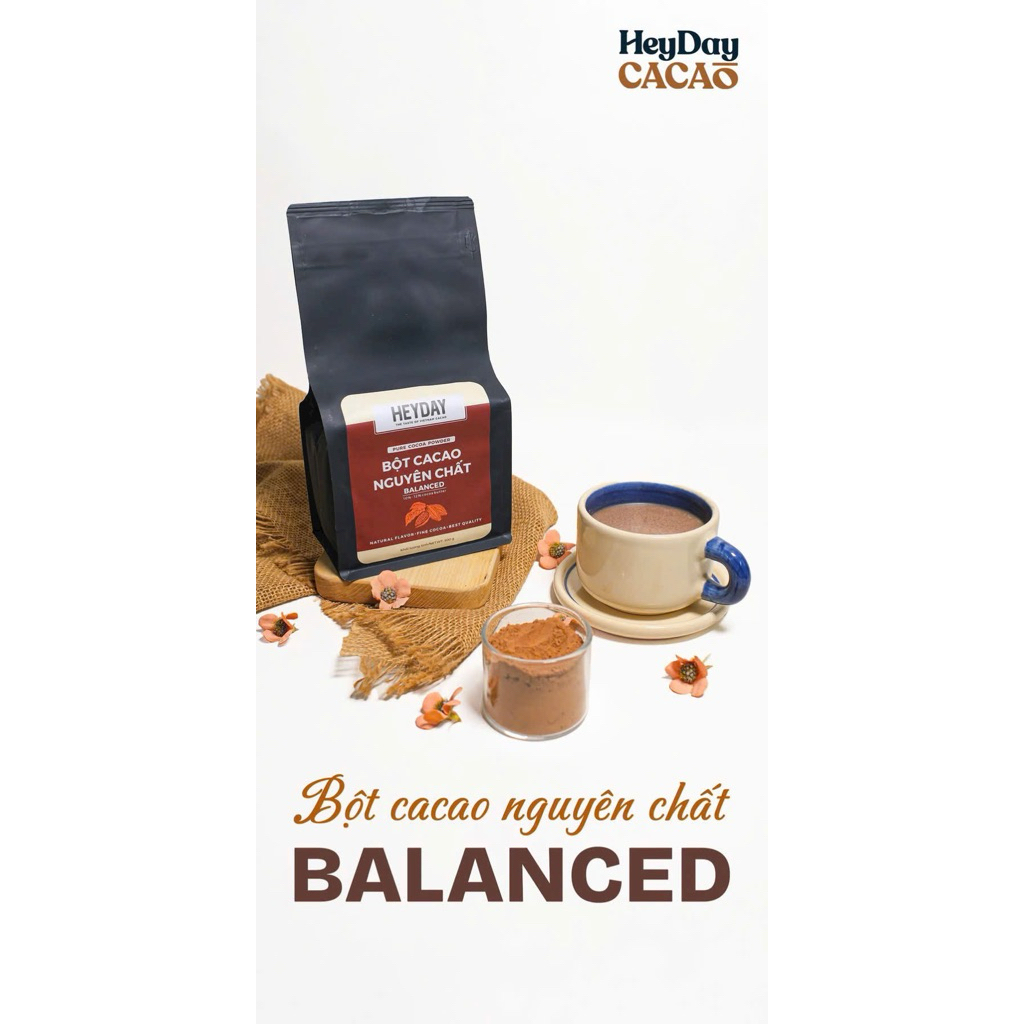 Bột cacao nguyên chất Heyday