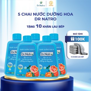  COMBO 5X Nước dưỡng hoa DrNatro bí quyết giữ hoa tươi lâu sáng màu ngừa héo úa thối gốc-em3natro 