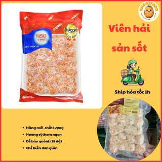  Viên hải sản sốt phô mai mayonnaise - tôm viên nhân phô mai chiên lên siêu ngon 