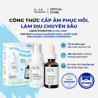  Tinh Chất Cấp Ẩm Sâu Tăng Đàn Hồi Hỗ Trợ Căng Bóng Da Geek&Gorgeous HA 5 Rich 30ml 