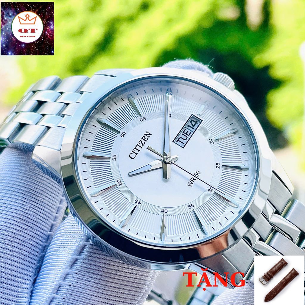 Đồng Hồ Nam CITIZEN BF2011-51A Chính Hãng Tặng Dây Da Cao Cấp