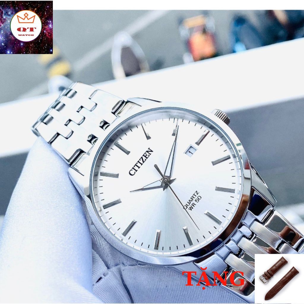 Đồng Hồ Nam CITIZEN Quartz BI5000-87A Chính Hãng Tặng Dây Da Cao Cấp