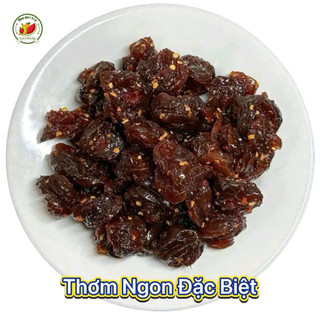  1Kg mận hậu mộc châu sấy dẻo chua chua cay cay ngọt ngọt ô mai mận dẻo xào cay 