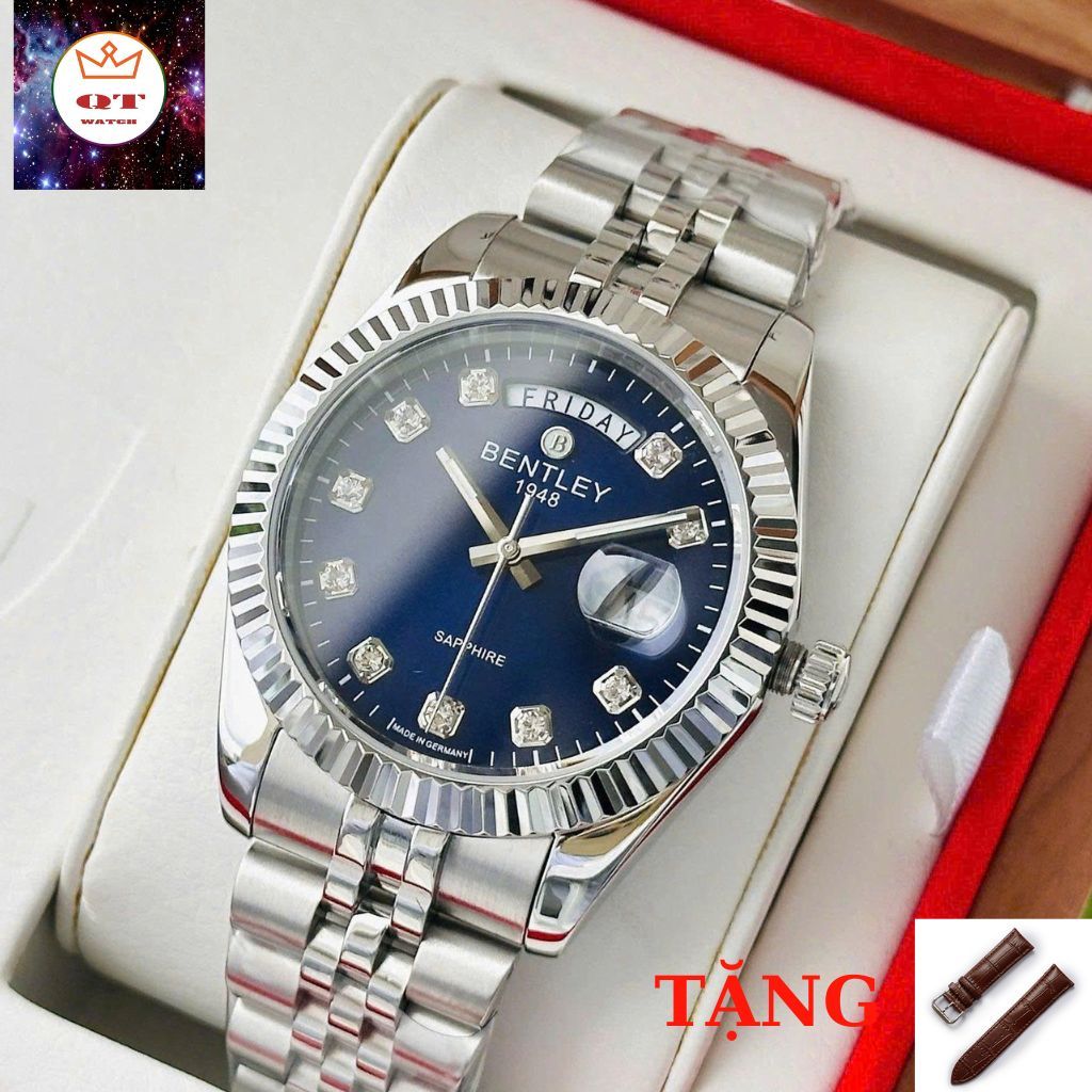 Đồng Hồ Nam Bentley BL2333 Chính Hãng Tặng Kèm Dây Da Cao Cấp