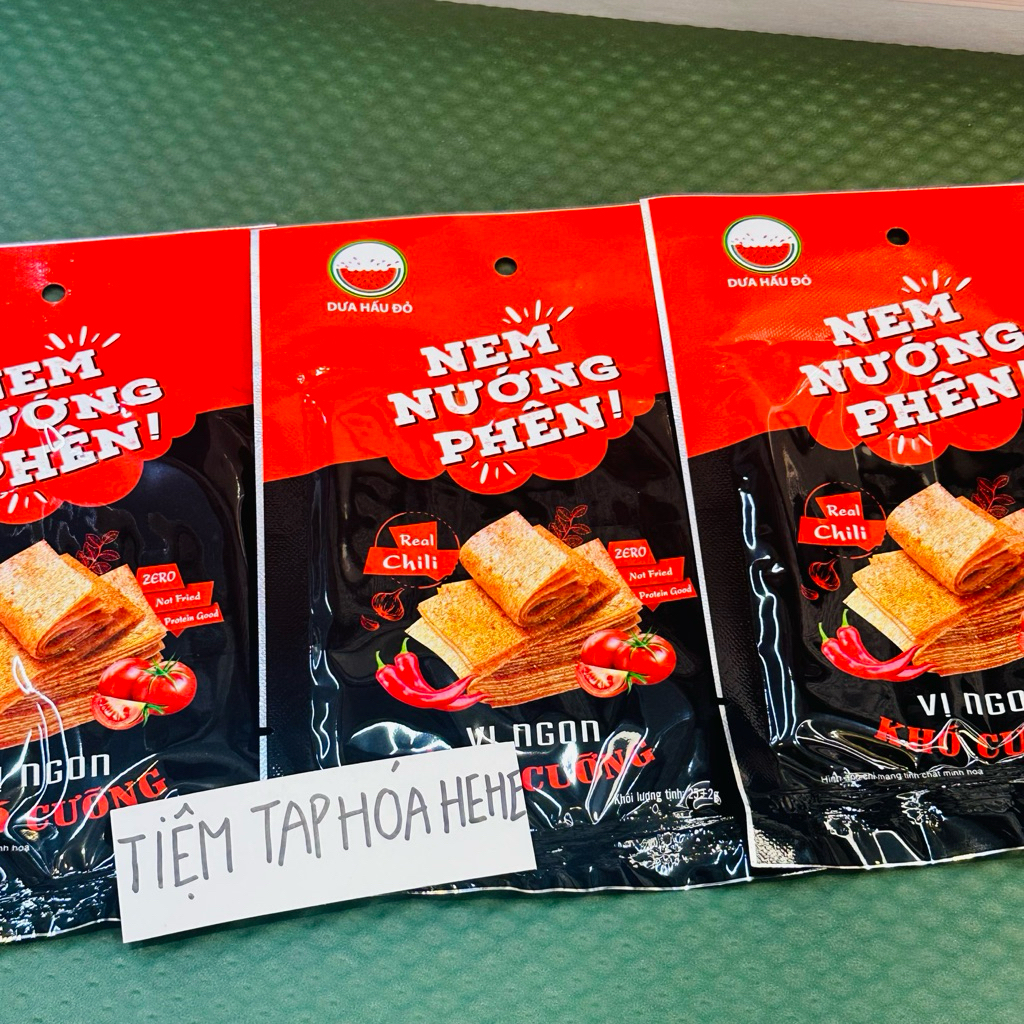 [ GIÁ SIÊU RẺ ] 2K SNACK NEM NƯỚNG PHÊN COMBO 10G
