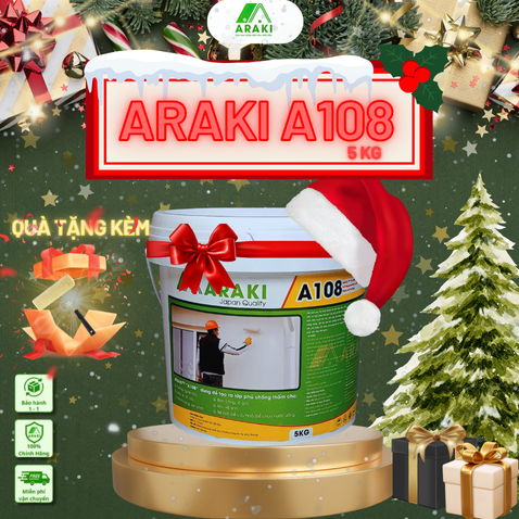 [5kg, 20kg] Keo chống thấm trong suốt Araki giá siêu tốt