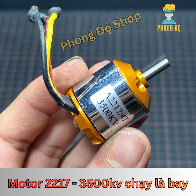 Motor 2217 - 3500kv Công Nghệ Bay Bổng