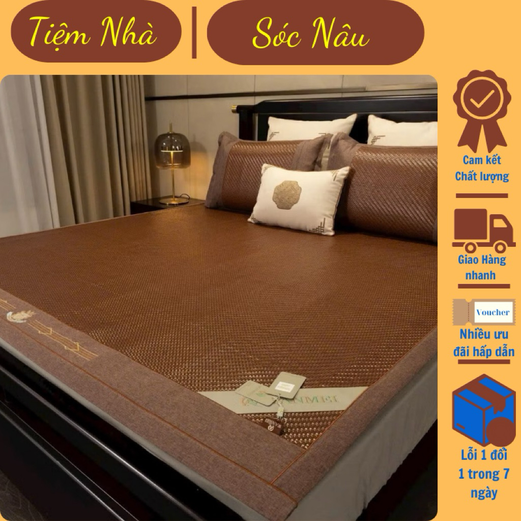 Chiếu Mây Điều Hòa YsCool Cao Cấp, Mát Lạnh, Dễ Dàng Vệ Sinh – Kích Thước 1m6, 1m8, 2m2(Có kèm Túi)