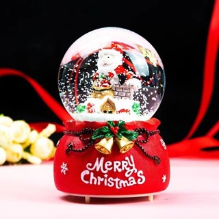  Quả Cầu Pha Lê Tuyết Hinh Ông Già Noel Nhiều Kích Thước Mẹ sóc 