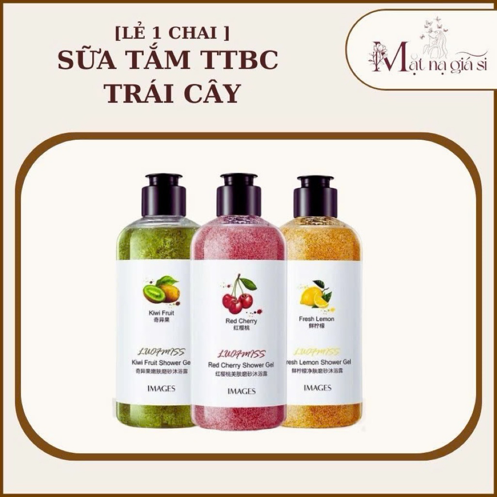 [Rẻ Vô Địch] Sữa Tắm Hạt Dưỡng Da Trái Cây Image Chính Hãng