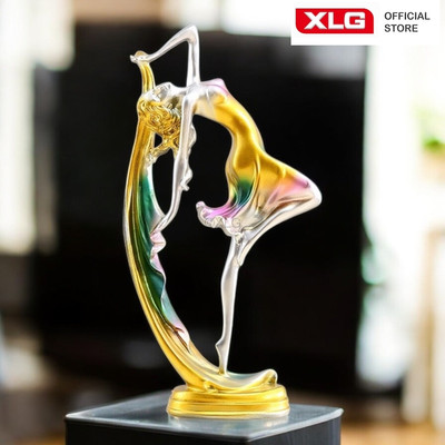 ĐỒ DECOR TRANG TRÍ NỘI THẤT - MÔ HÌNH CÔ GÁI BALE NGHỆ THUẬT