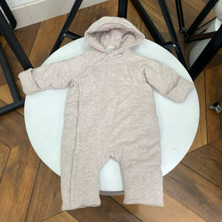 Body lông, chần bông cho bé H&M sz 0-9M form to, xuất dư cắt tag