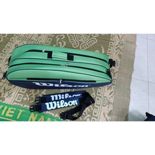 Túi đựng vợt tennis 2 ngăn chính có ngăn đựng giày riêng