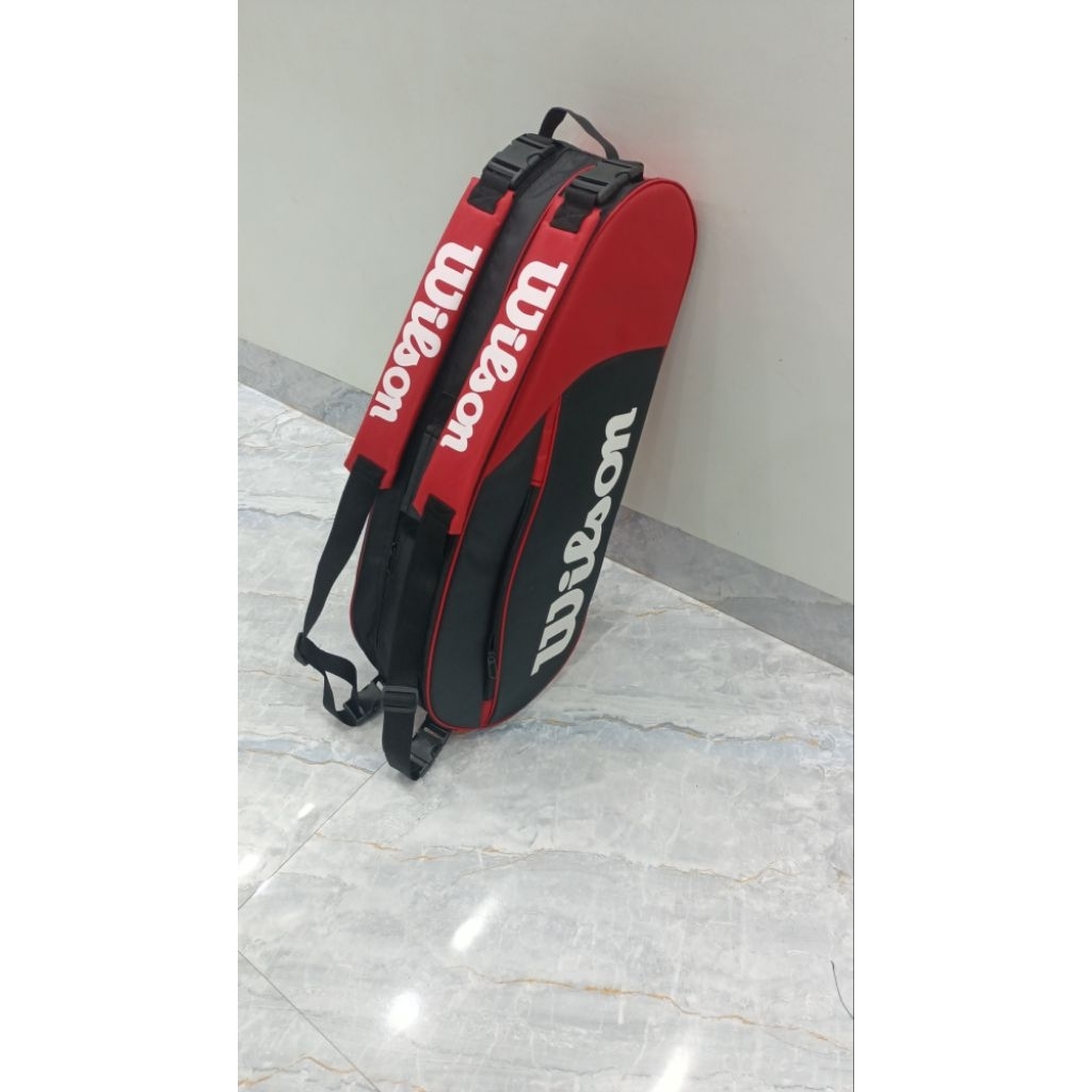 Túi đựng vợt tennis 2 ngăn chính có ngăn đựng giày riêng