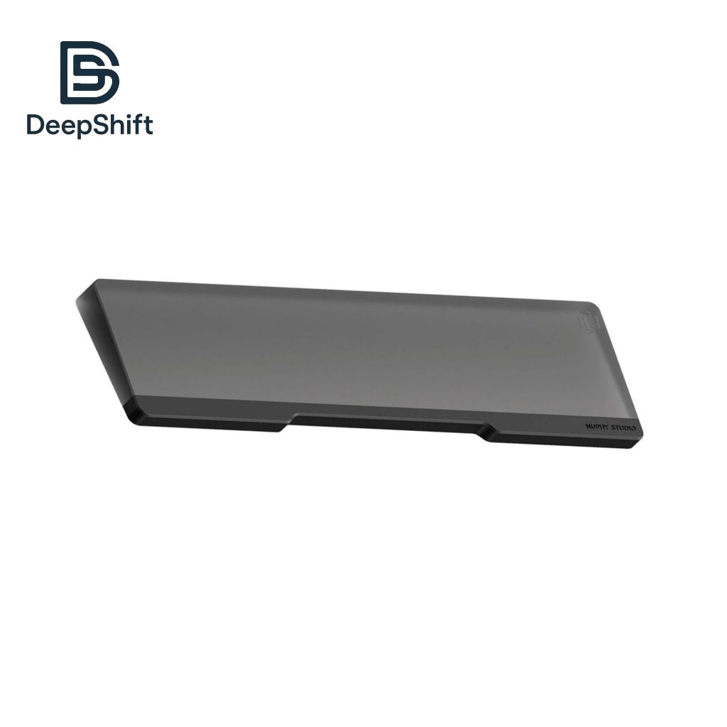 Kê tay NuPhy Twotone Wrist Rest V2 for Halo – Matte Black / Ionic White – Cho Halo65/75 & Halo96