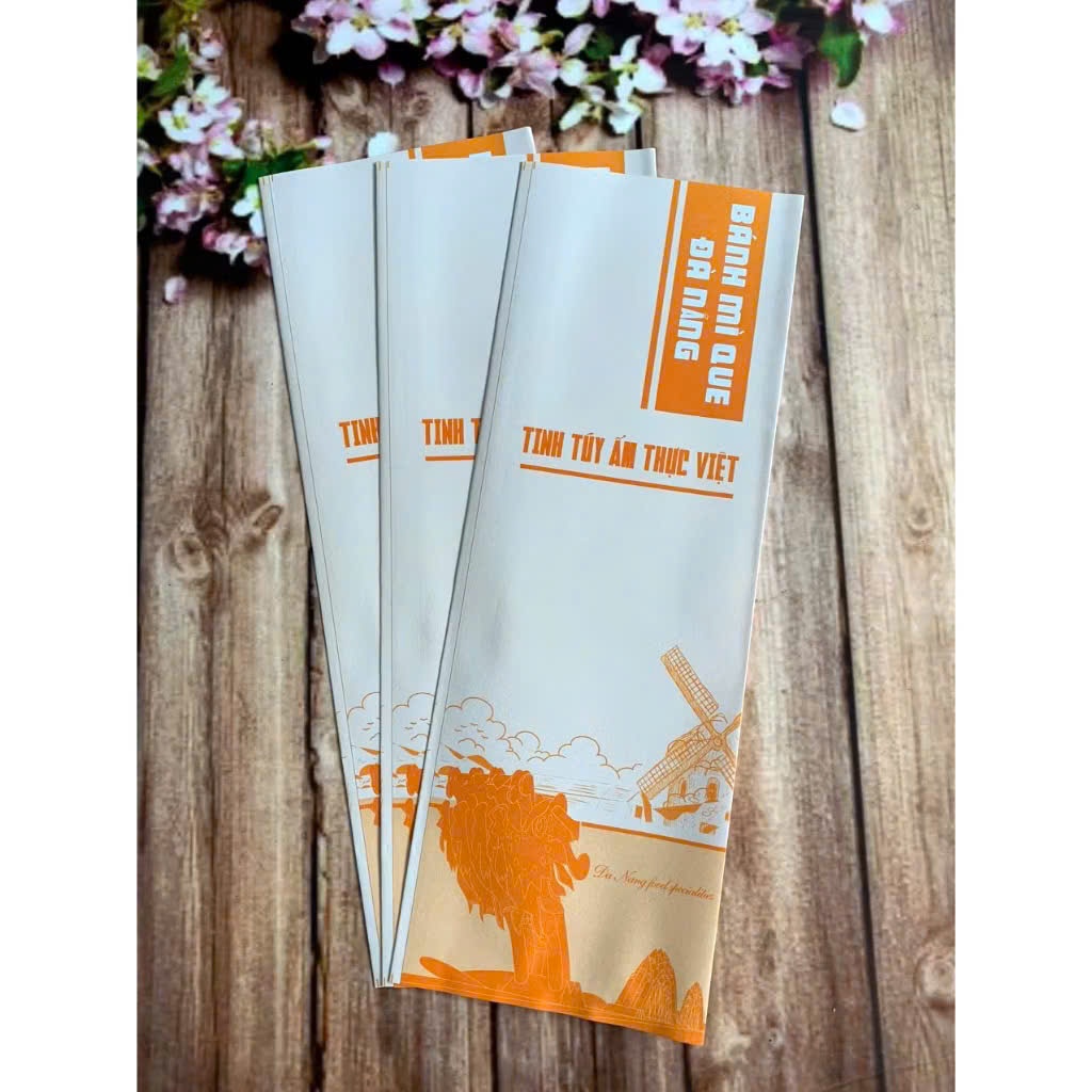 Túi Giấy bánh mì que đà nẵng x1000 túi