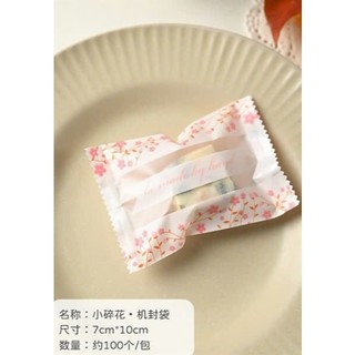 Túi đựng bánh kẹo tết, bánh cookie, bánh quy 7x10cm ( loại hàn miệng túi)