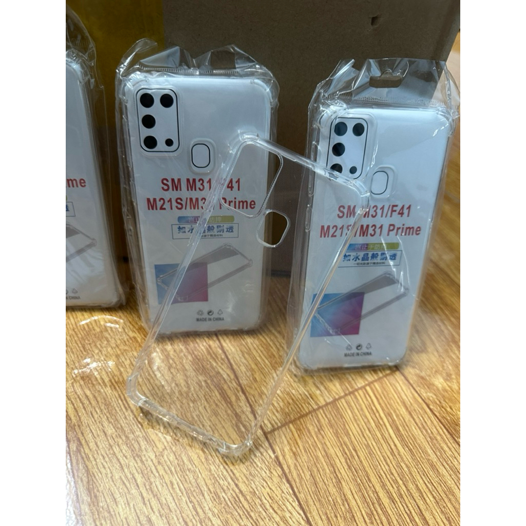 ốp silicon dẻo trong chống sốc loại dày sam sung M31 , F41 , M21S , M31 Prime