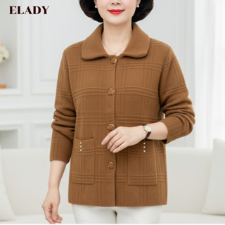  Áo khoác trung niên nữ AD1004 áo khoác thu đông cho mẹ cho bà Quảng Châu chất len dạ tuyết mêm mịn 