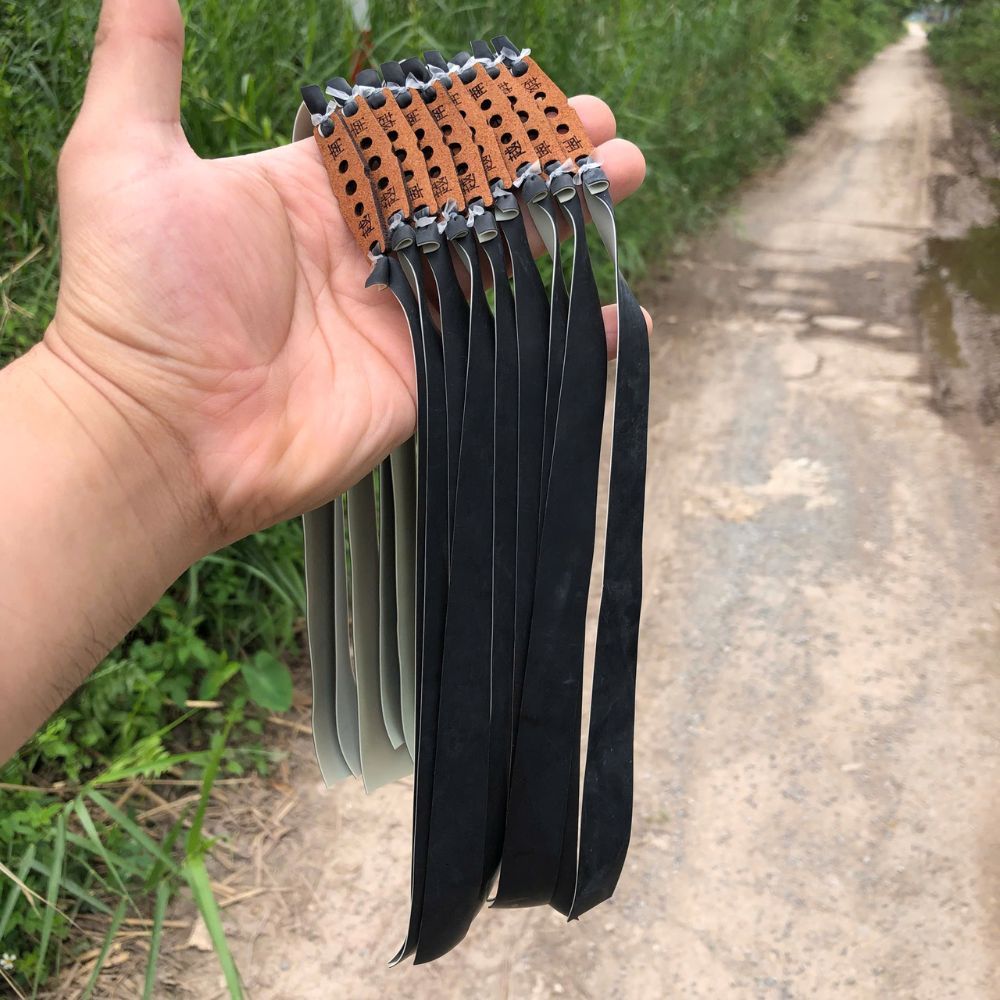 [ Dây full tay ] 5 bộ dây thun adam black 0,65 – dài 25cm