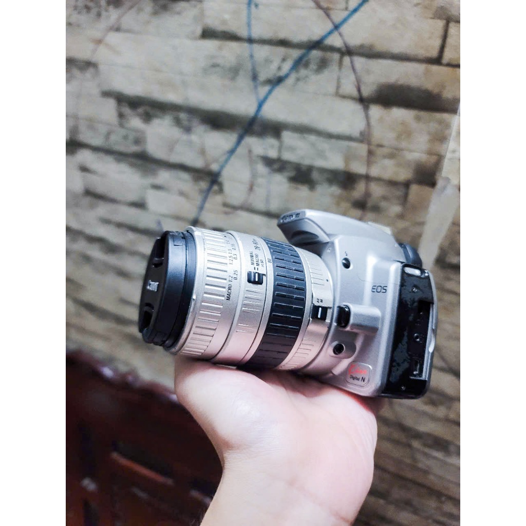 Máy ảnh Canon 350D ( Kiss N ) + lens sigma 28-80mm - 8 Megapixel - Mới 85%