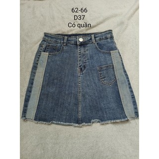 Chân váy jean 2hand vintage, y2k