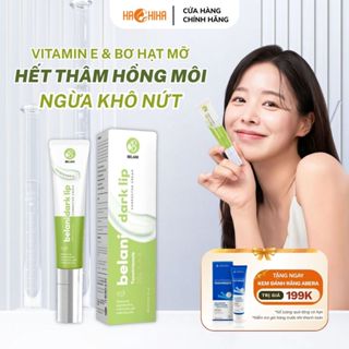  Kem Thâm Môi Belani Mờ Thâm Môi Dưỡng Ẩm Ngừa Khô Môi Giúp Môi Sáng Màu Hồng Hào Tự Nhiên 15ML 