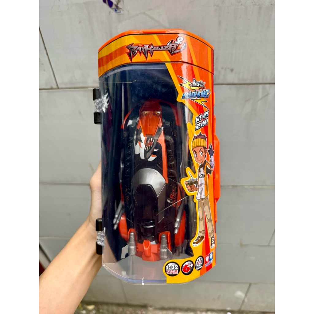 Sấm Chớp và Tốc Độ 1 - CÁ MẬP - Đồ Chơi Xe Điều Khiển Từ Xa Flash and Dash 1 bản hộp nhựa cao cấp