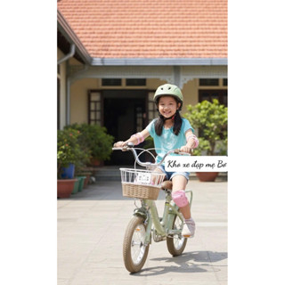 Xe đạp mini, xe đạp cho bé gái Xaming 1 KHUNG full size 12_20 hàng cao cấp