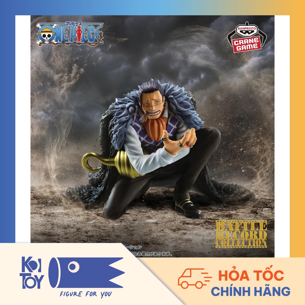(Chính hãng) Mô Hình One Piece - CROCODILE - Battle of Record Bandai
