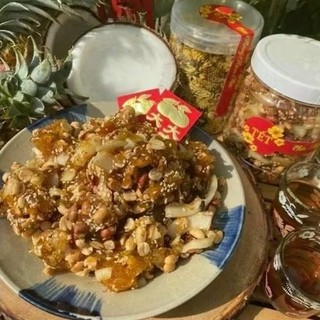 Khóm mix dừa tắc hủ 500g ( Sỉ món ngon Miền Tây)