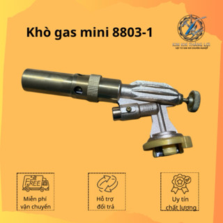 Khò Gas Mini 8803-1, Khò Đồng Nguyên Khối, Đánh Lửa Tự Động, Quà Tặng kèm ic tự động và sứ cách nhiệt, Đèn khò Gas