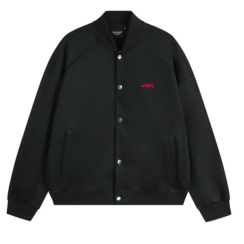 Áo khoác BOMBER nỉ 2 da JULIDO áo khoác nỉ logo M thêu nổi dày dặn (FORM BOXY) -  Hot 2025 | BigBuy360 - bigbuy360.vn
