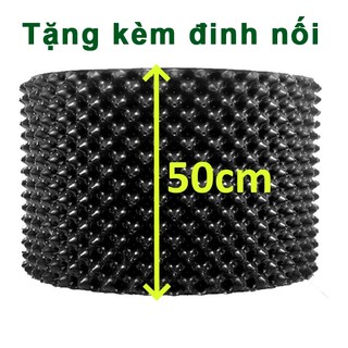 25 MÉT CAO 50CM Bầu ươm cây, chậu trồng cây thông minh V6 dày 6mm, tặng ốc vít--77902