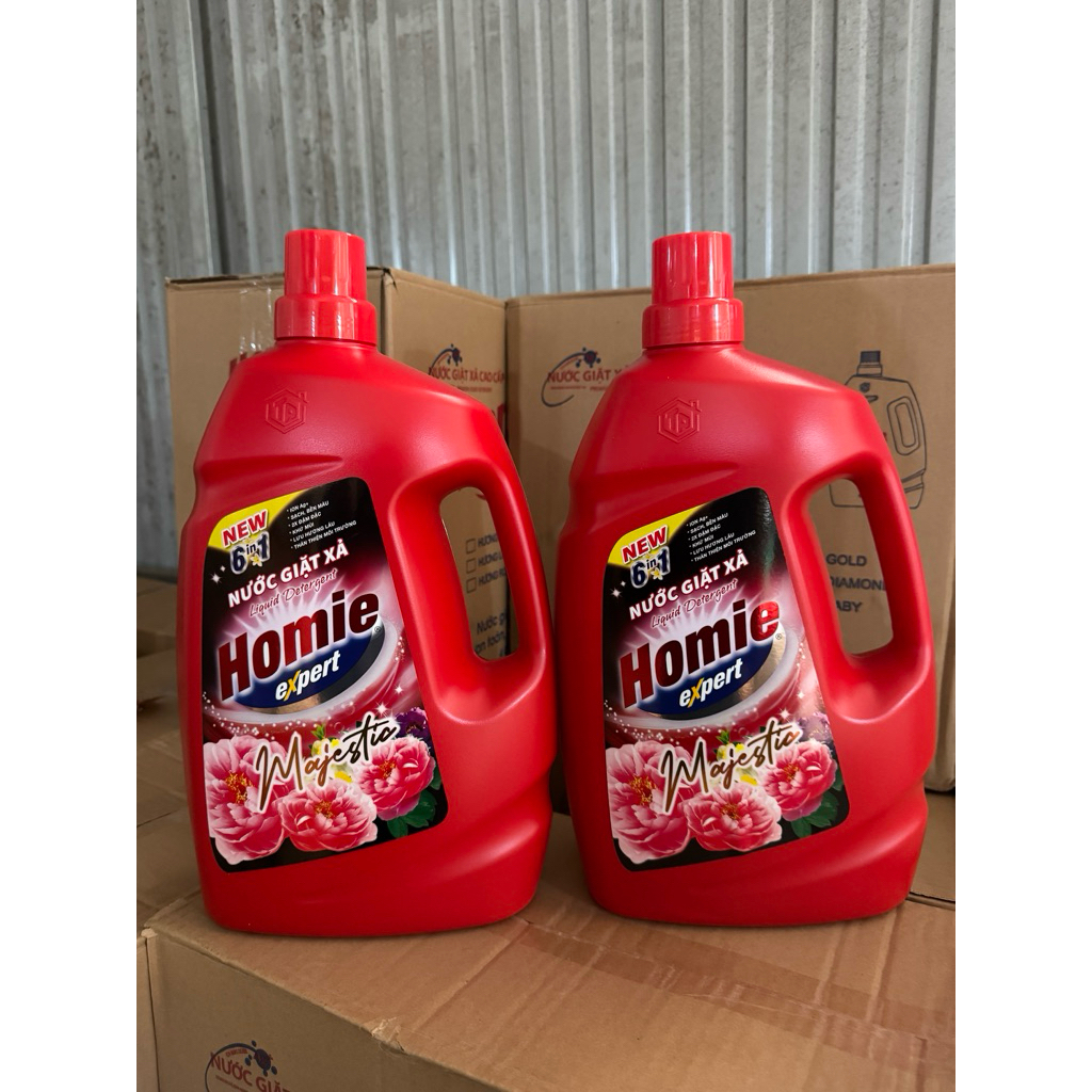 2 CAN NƯỚC GIẶT XẢ CAO CẤP HOMIE EXPERT MAJESTIC