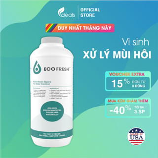 Ecoclean FRESH - Vi Sinh Xử Lý Mùi Hôi Ống Cống, Lỗ Sàn, Bồn Rửa KPT CHEM - Chai 1L