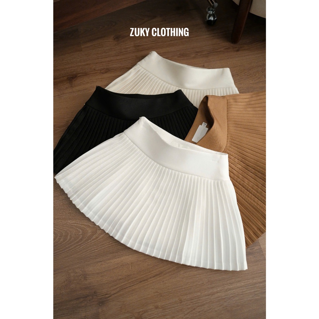 ZUKY CLOTHING / Chân váy xếp ly nhỏ Kira Skort