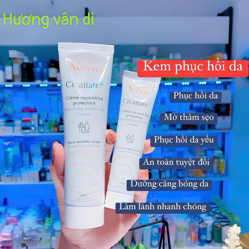 Kem dưỡng ẩm phục hồi Avene Cicalfate cream 40ml, 100ml – Pháp