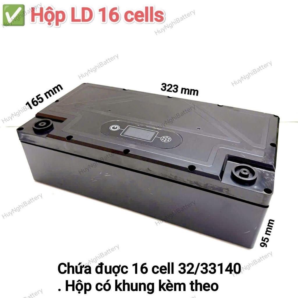 Hộp LD16: Để Được 16 cell  32140 /33140, Có Khung Kèm Theo