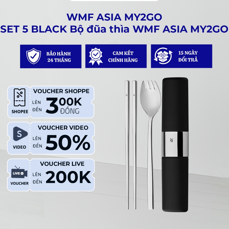 Bộ Thìa Đũa WMF My2Go Bộ Đũa Thìa Cá Nhân WMF Asia My2Go , Chất Liệu Thép Không Gỉ 1295056040