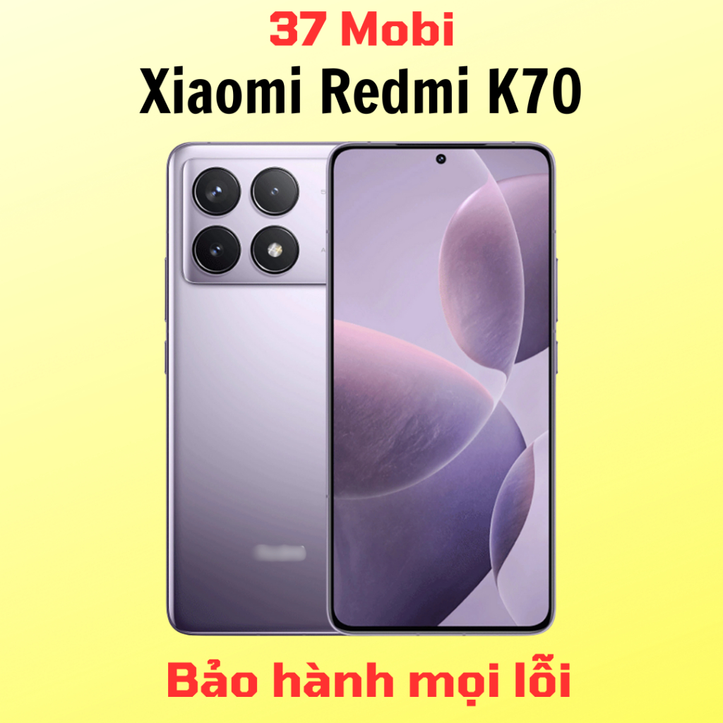 Điện thoại Xiaomi Redmi K70 - Snapdragon 8 Gen 2 màn OLED 120Hz