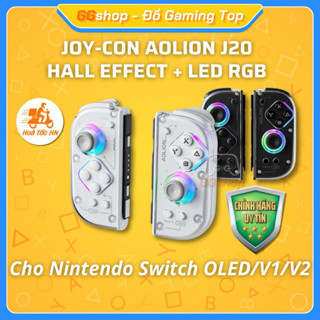  Tay Cầm Joy-Con Aolion J20 Hall Effect Cho Nintendo Switch OLED V1 V2 