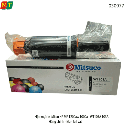 Hộp mực Mitsu HP MP 1200aw / 1000a (W1103A – 103A) – Dùng cho HP Neverstop – Hàng chính hiệu – Full 