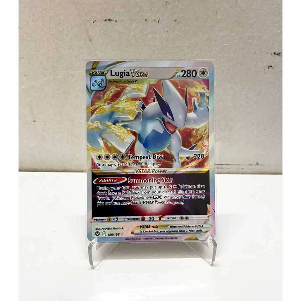 Thẻ Pokemon TCG English Silver Tempest Lugia Vstar [139/195]