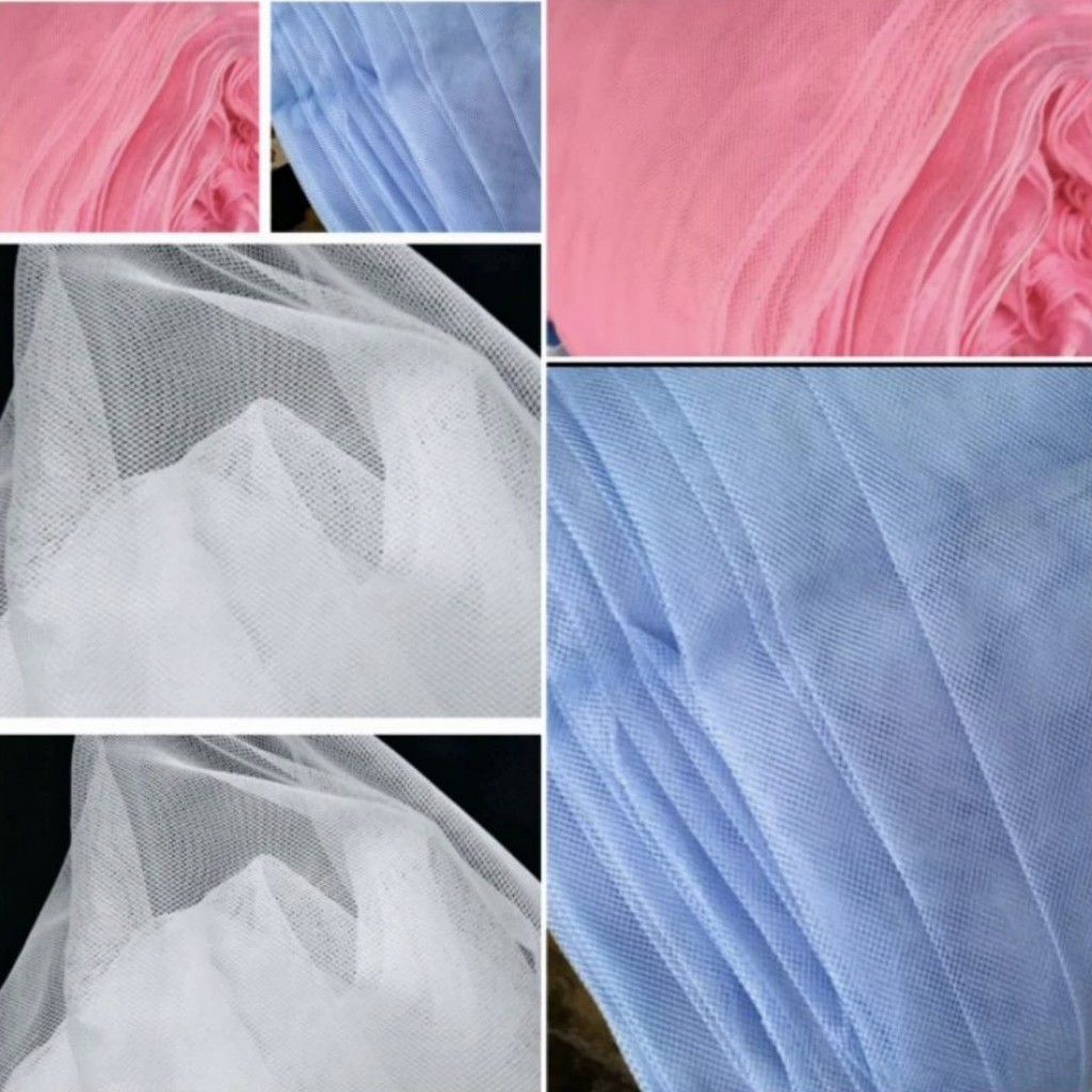 VẢI MÙNG TUÝT _ VẢI MÙNG LƯỚI. CHUYÊN DÙNG MAY MÙNG CHỐNG MŨI. VẢI KHổ 1M8