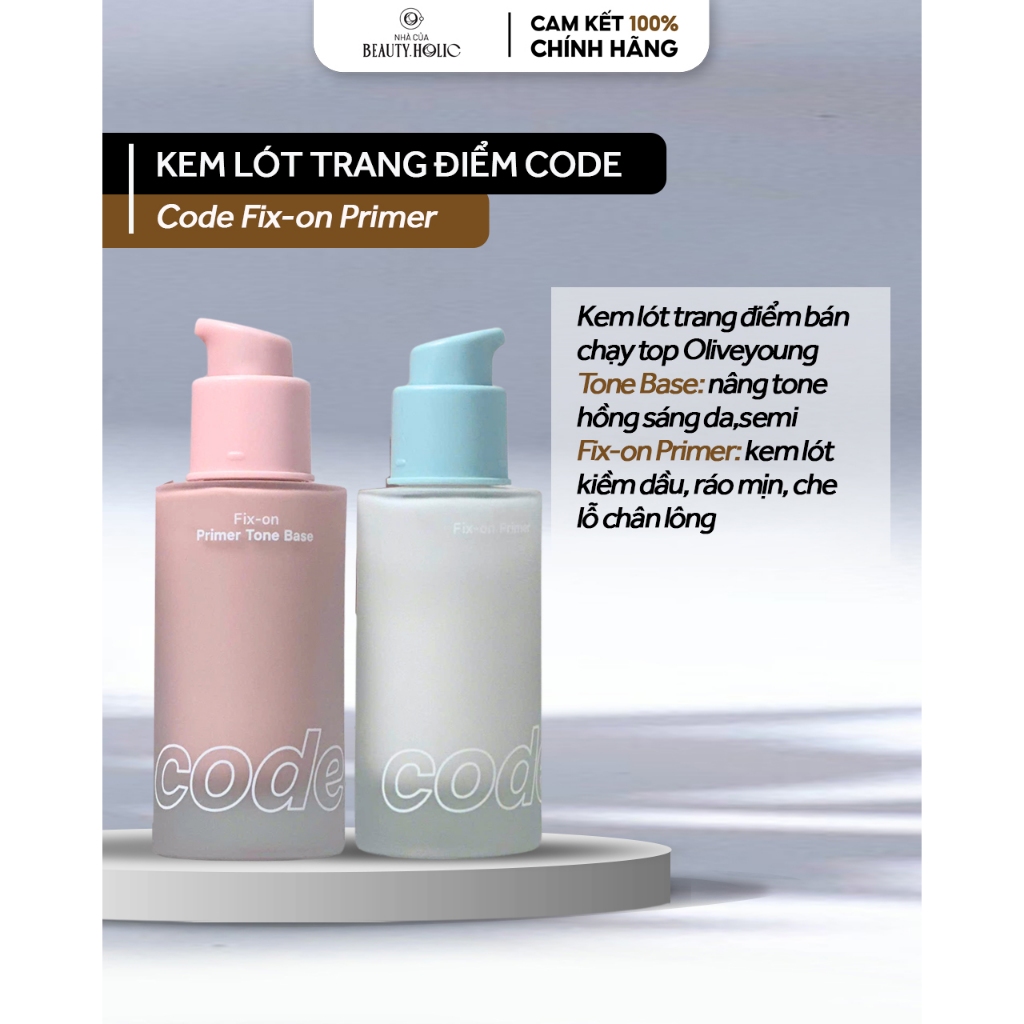 Kem lót trang điểm CODE GLOKOLOR PRIMER