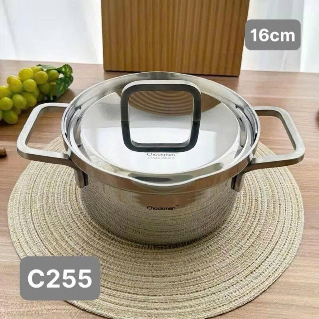 🍲 NỒI NẮP XOAY CHOCKMEN 16CM - C255